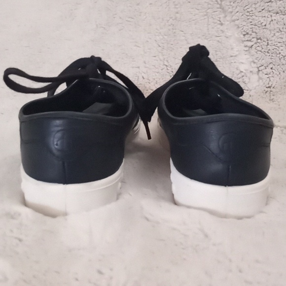 Rag & Bone Leather New York Classic Black and White Comfy Preppy Casual Sneaker - Picture 5 of 8